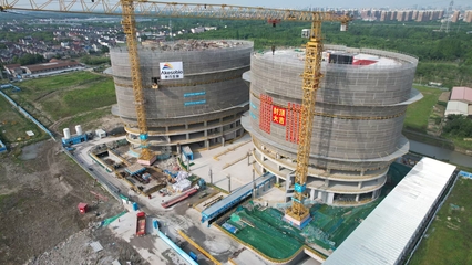 上海康方全球研发中心项目主体结构全面封顶，助力生物制剂研发新纪元